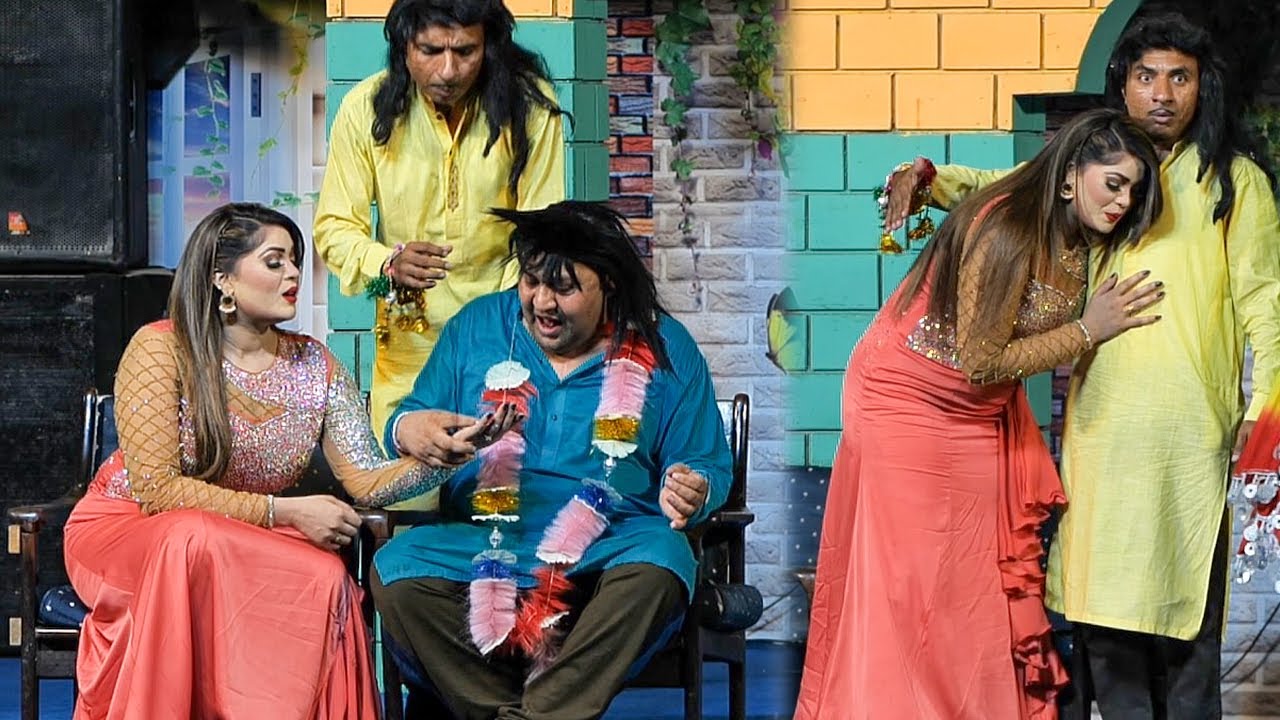 Wafa Ali With Rashid kamal & Amanat Chan | New Best Comedy Stage Drama clip 2022