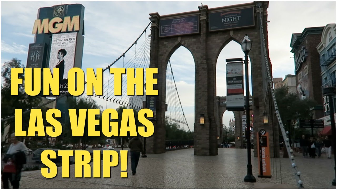FUN ON THE LAS VEGAS STRIP! - January 31, 2016