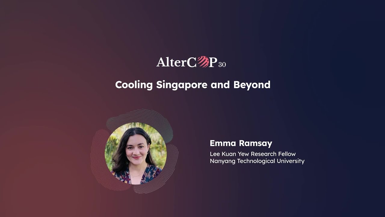 Cooling Singapore and Beyond
