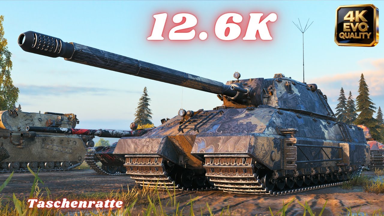 Taschenratte 12.6K Damage 6 Kills & Black Rock 14.5K Damage 7 Kills  | World of Tanks