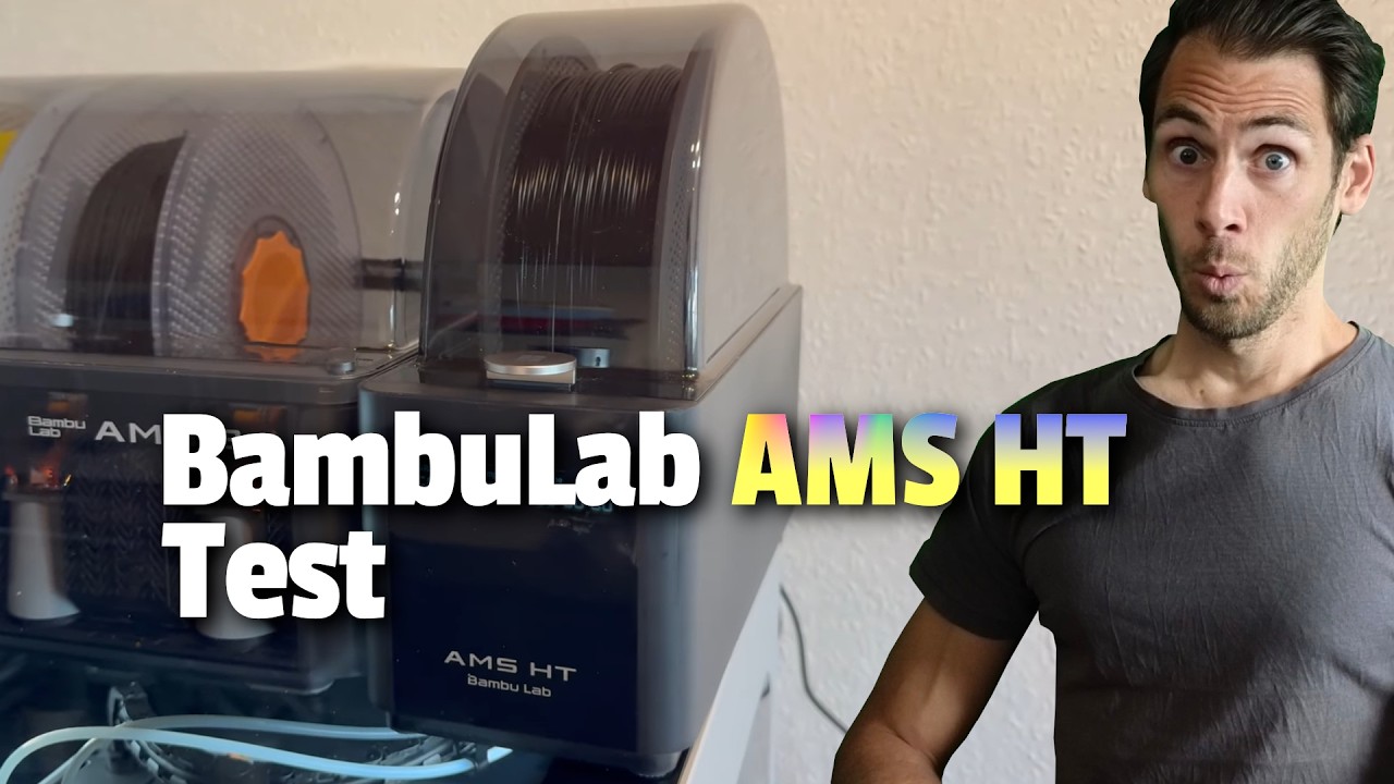 💥Das neue BambuLab AMS HT getestet: Vorteile, Nachteile und Tipps!