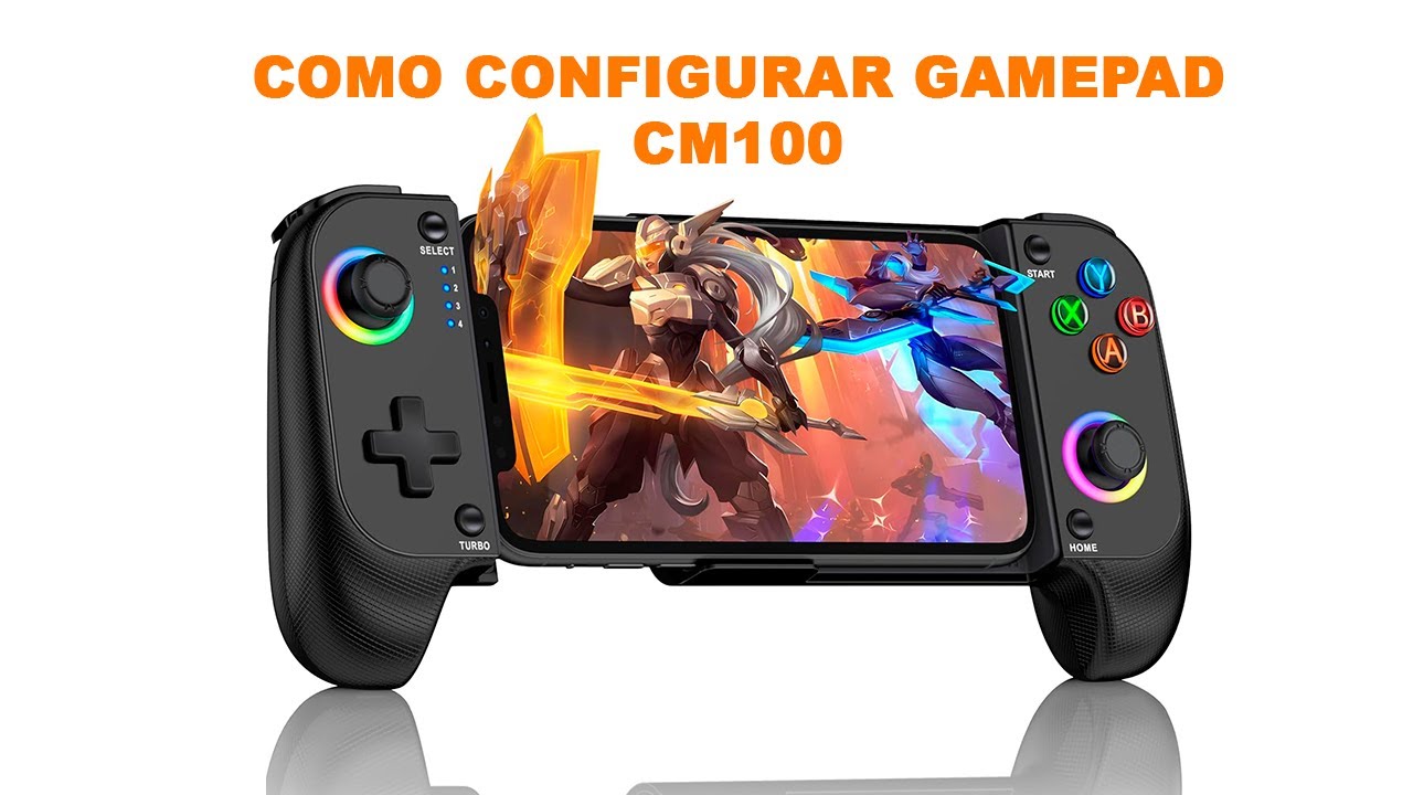 COMO CONFIGURAR GAMEPAD MC100 PARA CELULAR  ANDROID / IOS