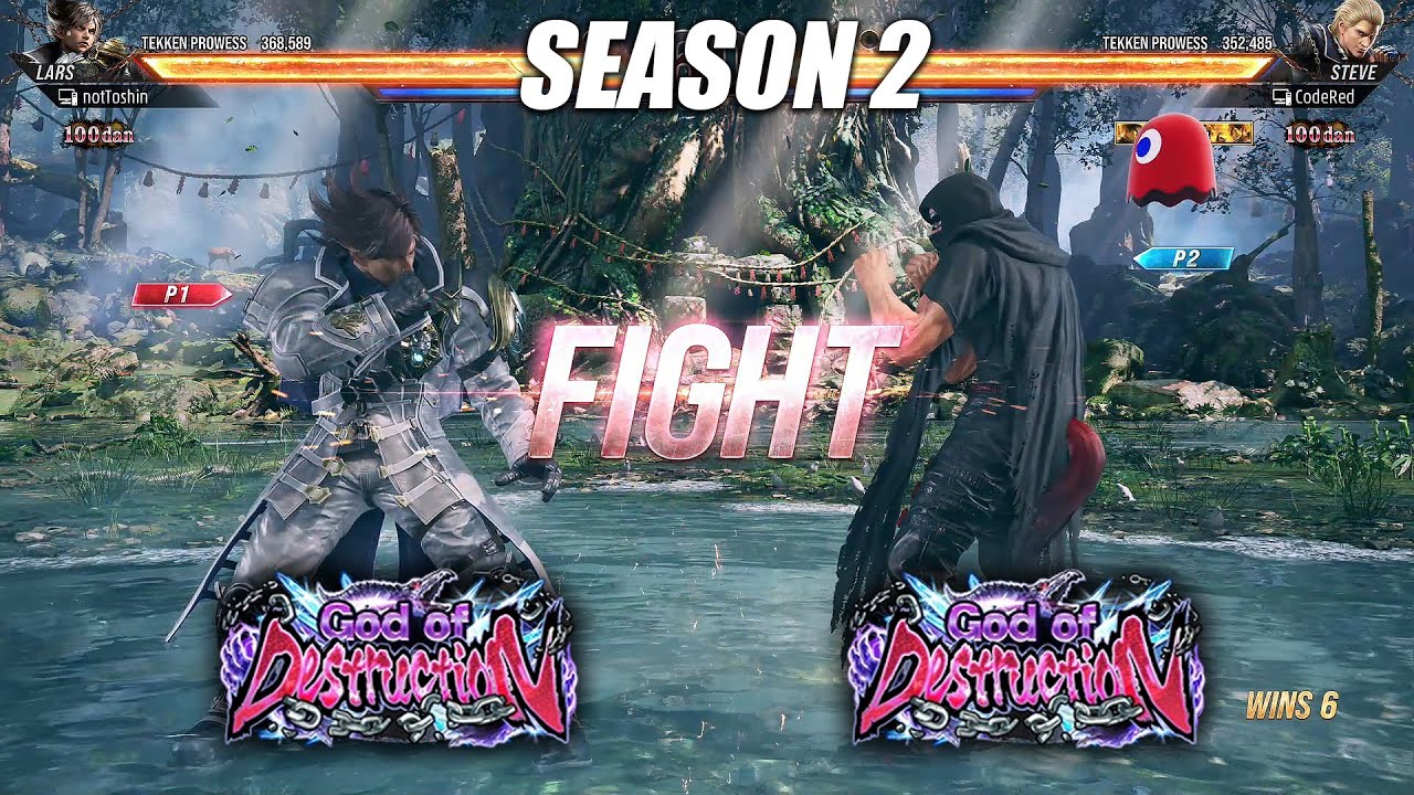 TEKKEN 8 &bull; Lars vs Steve &bull; Gameplay 211 [ SEASON 2 ] High-Rank Player Online Match