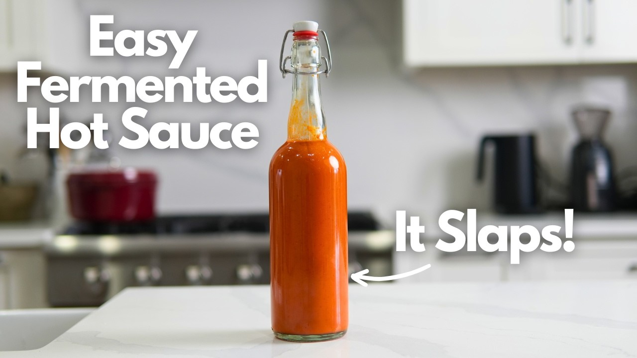 How to Make Lacto Fermented Hot Sauce at Home!