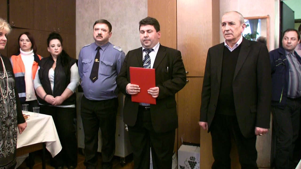 Проводы Лебедева А.А. на пенсию (ч.1)