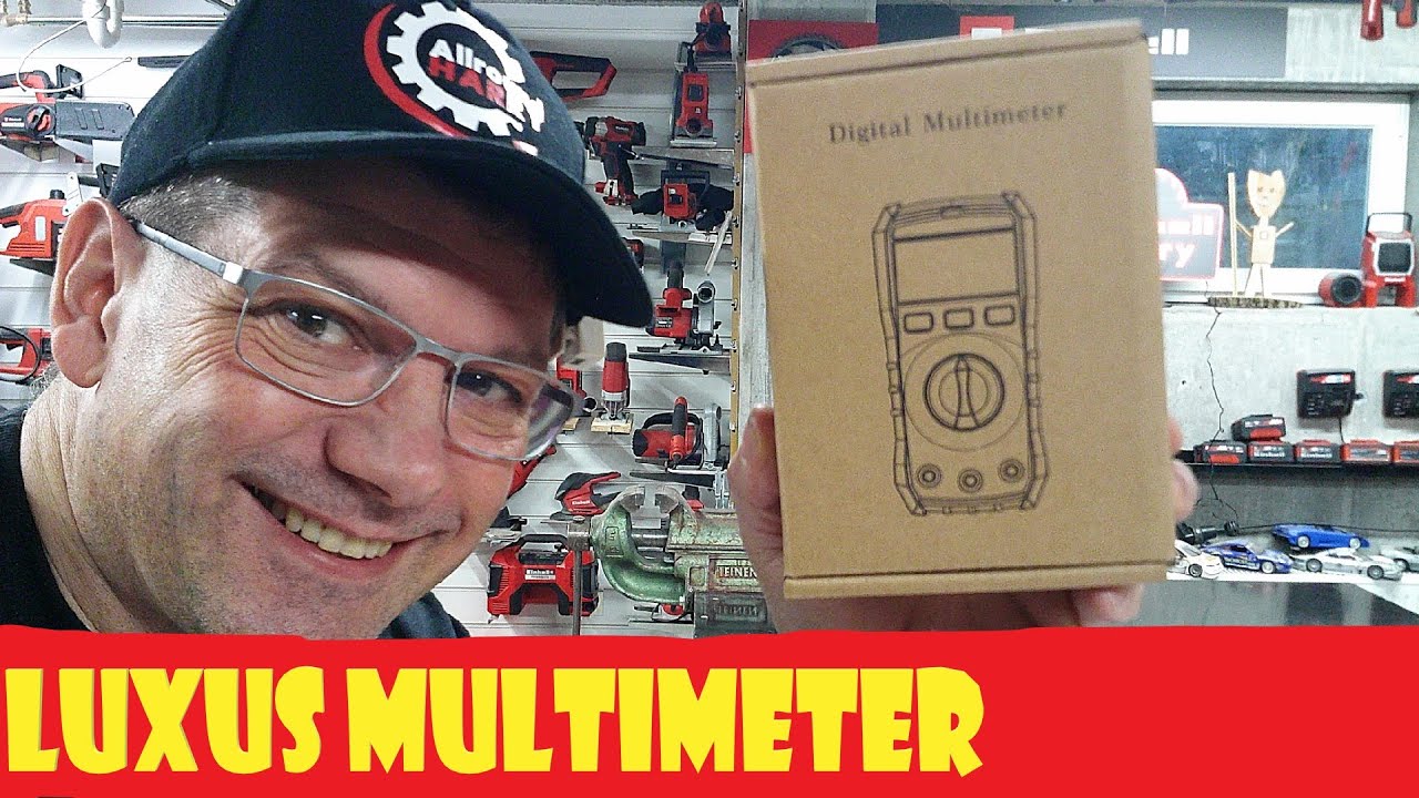 GLADTOP Multimeter der Superlative mit Temperaturmesser @allroundharry