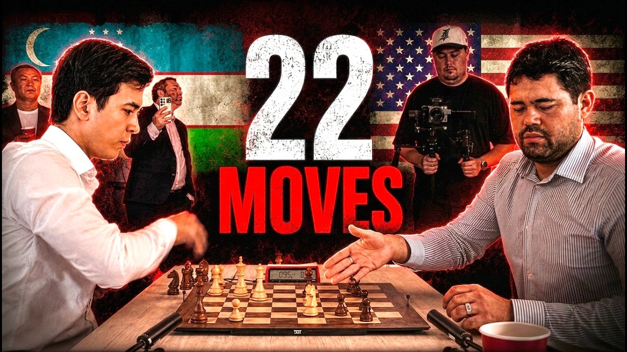 Abdusattorov vs Nakamura | The Most Insane Blitz Tactical Warfare You'll Ever See