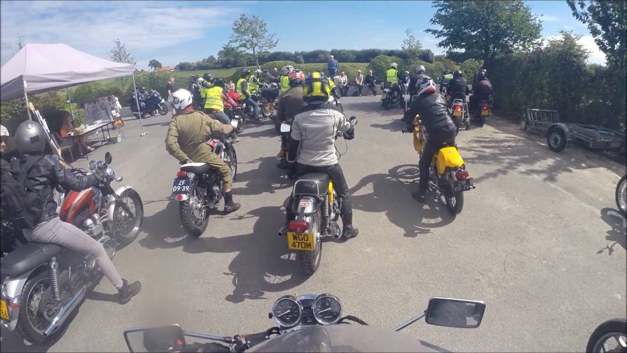 Norton Owners Club Belgium-Flanders Begonia Rally 2015
