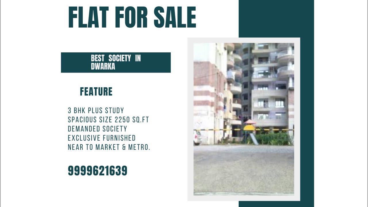 3 BHK PLUS STUDY | NEWLY FURNISHED | 2250 SQ.FT | 🌞 FACING | 