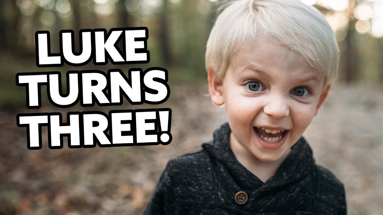 LUKE'S THIRD BIRTHDAY!