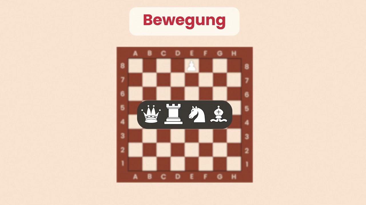 Schach erkl&auml;rt - Der Bauer