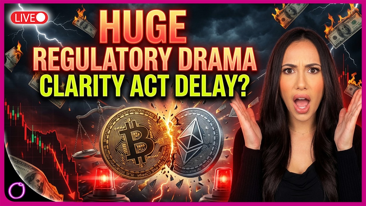 HUGE CRYPTO REGULATORY DRAMA: New Clarity Text Drops! Big Tech Stock Earnings DISASTER?