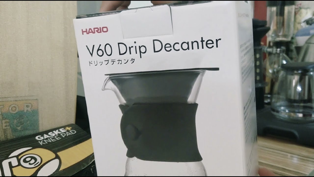 Sleek Sexy Hario V60 Drip Decanter:Unboxing and Let's Brew #V60 #ElSalvadorTresPotros #roastinghouse