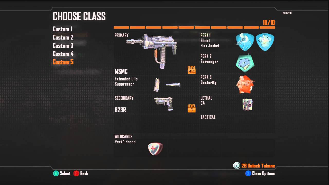 Call of Duty Black Ops 2 Best Class Setups