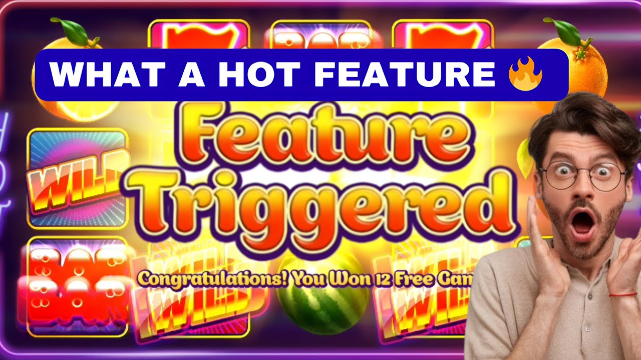 12 Free SPIN Feature In Hot Hot Fruit leaves me completely in shock!