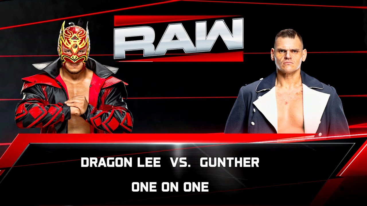 WWE FULL MATCH : Dragon Lee vs Gunther : RAW , Mar 7, 2026 (WWE 2K26)