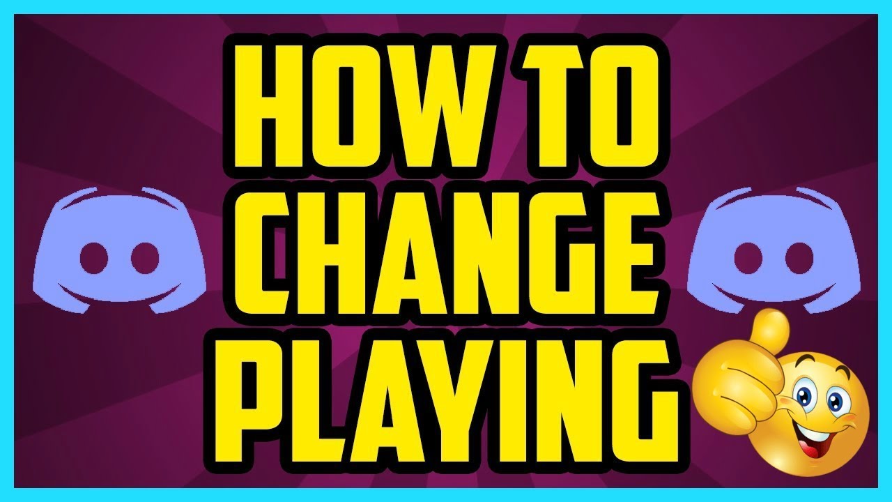 Discord HOW TO CHANGE ON WHAT YOU ARE PLAYING 2018!