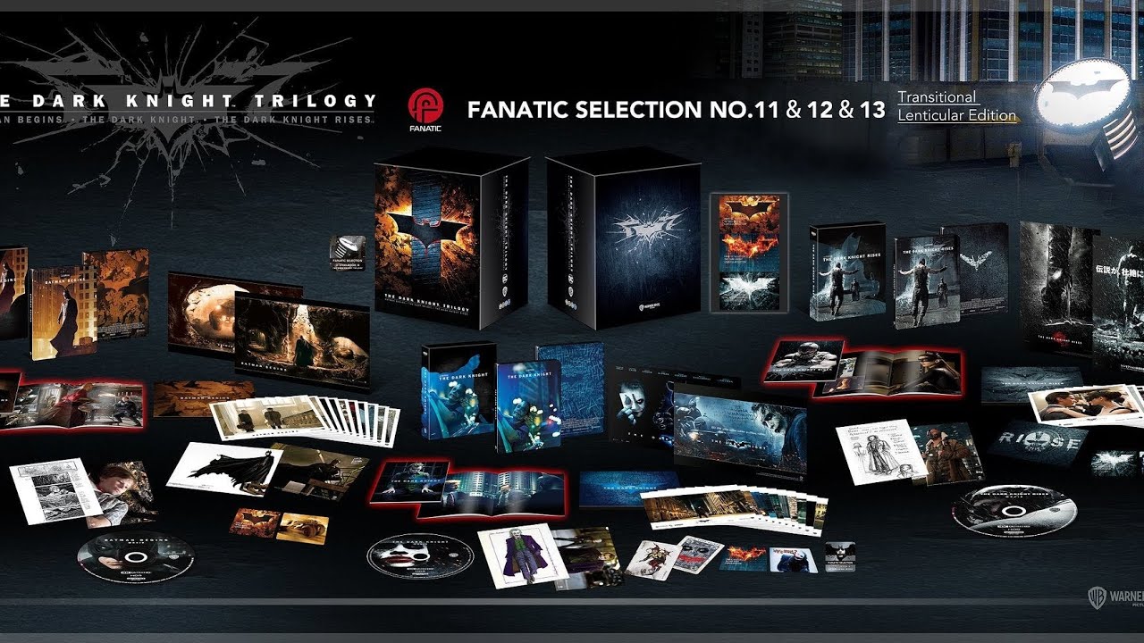 Blufans Fanatic Selection The Dark Knight Trilogy Unboxing