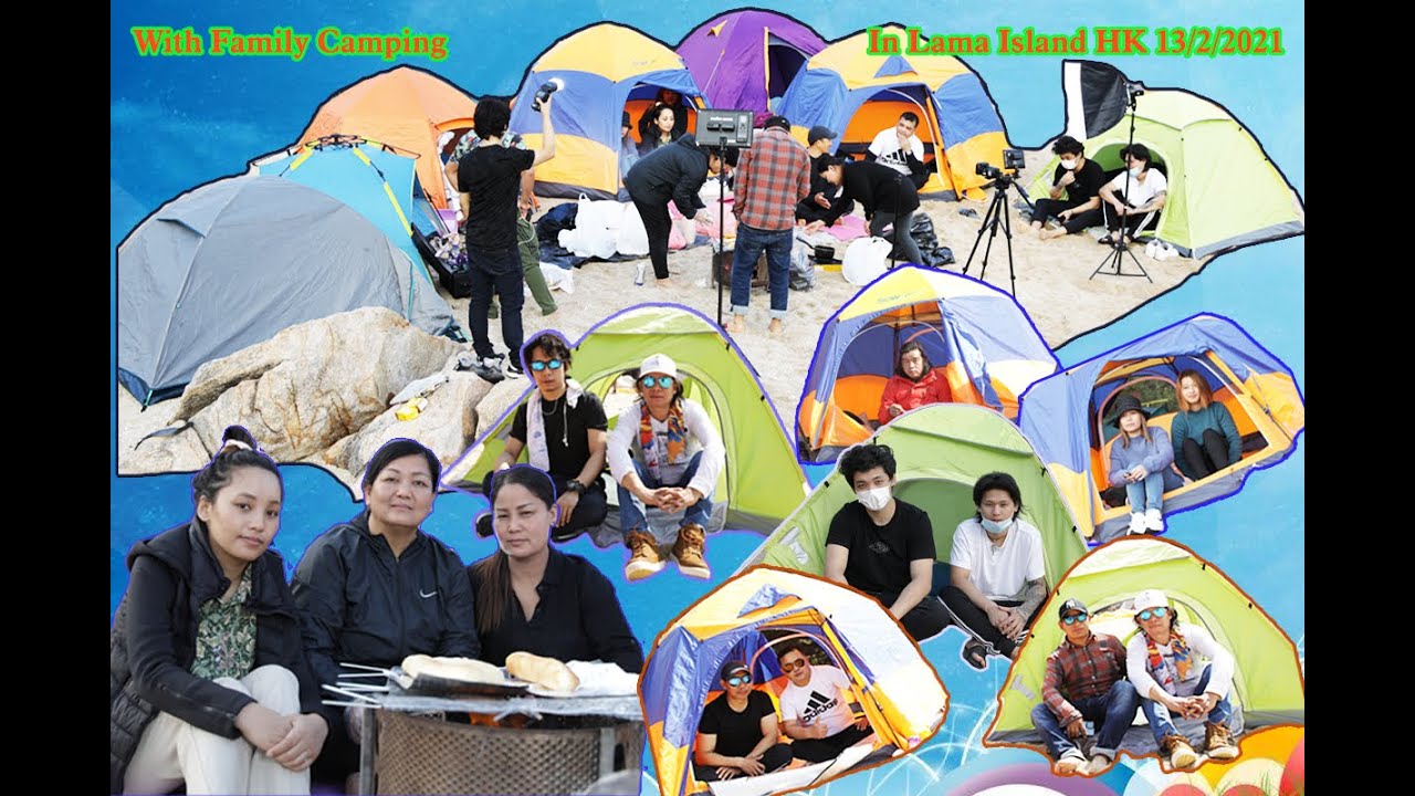 With Family Camping In Lama Island Hong Kong 2021