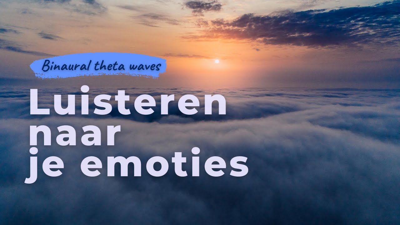 Luisteren naar je emoties | Slaapmeditatie met binaural theta waves