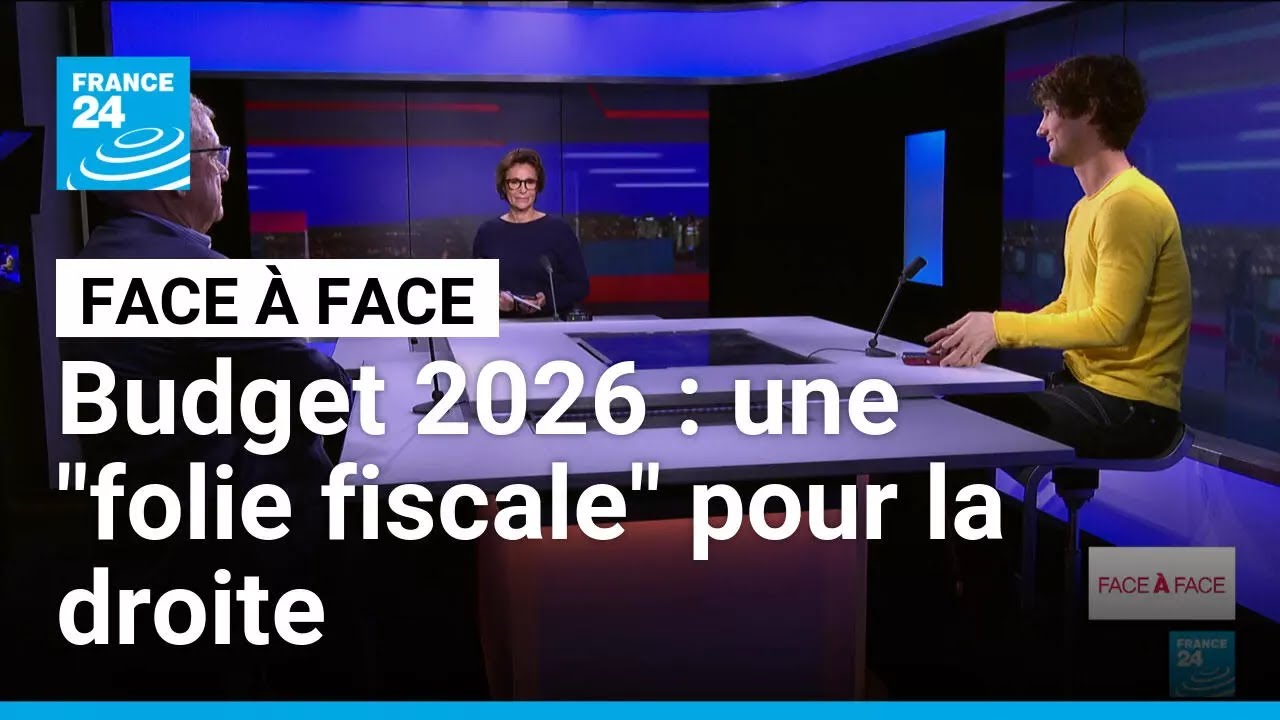 Projet de loi de finances 2026 : une "folie fiscale" pour la droite • FRANCE 24
