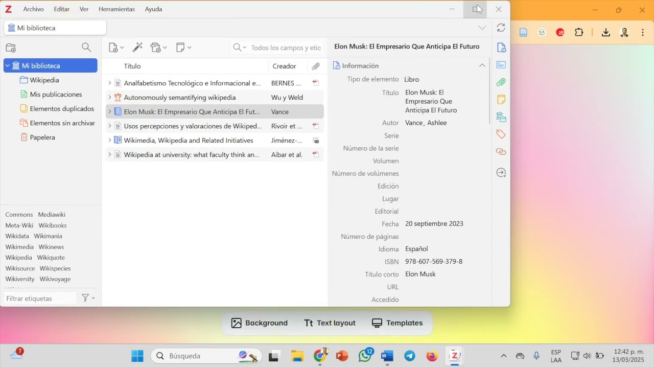 Cómo reinstalar el complemento de Zotero 7 en Word