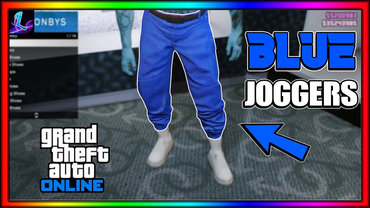 HOW TO GET BLUE JOGGERS AFTER PATCH 1.57 ! | GTA 5 ONLINE