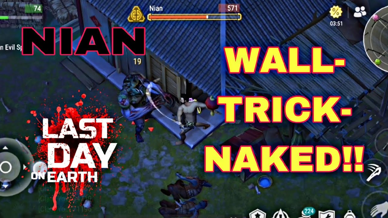 WALL TRICK NIAN BOSS NAKED SON & MOON ABODE LDOE (last day on earth)