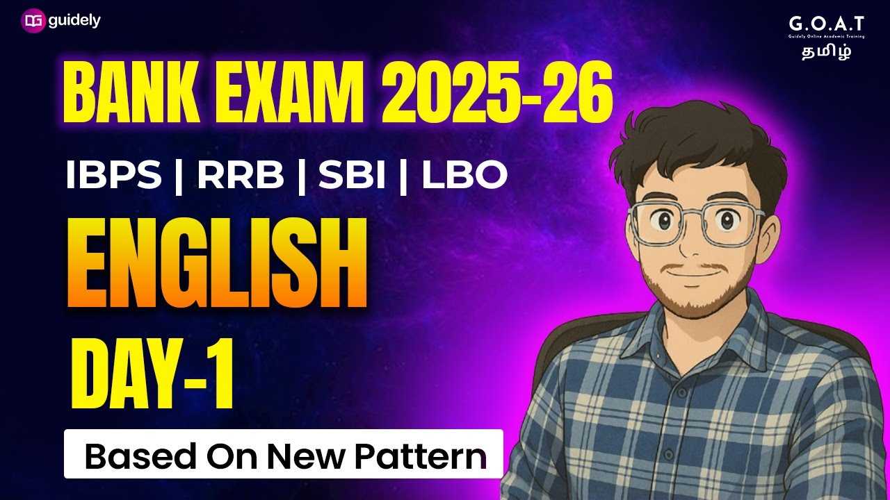 IBPS | RRB | SBI | LBO | Classes 2025 | English Mock Test 1| English For Bank Exams | Mr. Santhosh