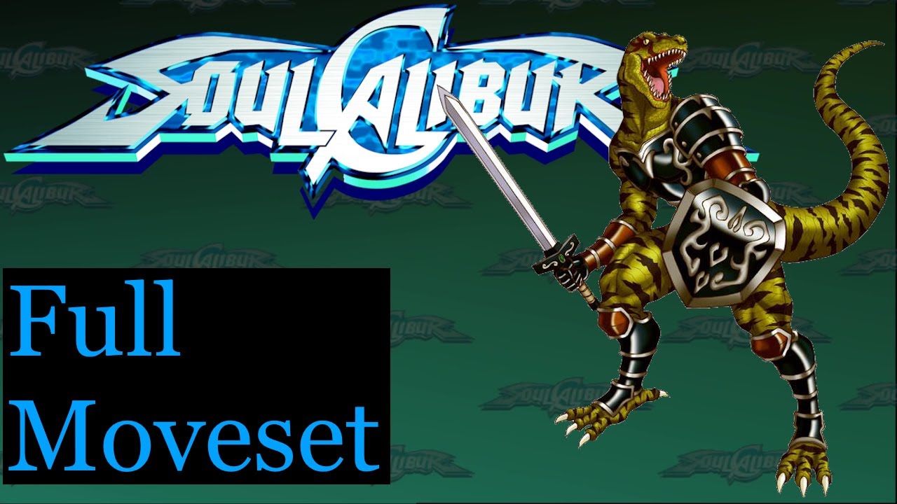 Lizardman Full Moveset - Soulcalibur 1