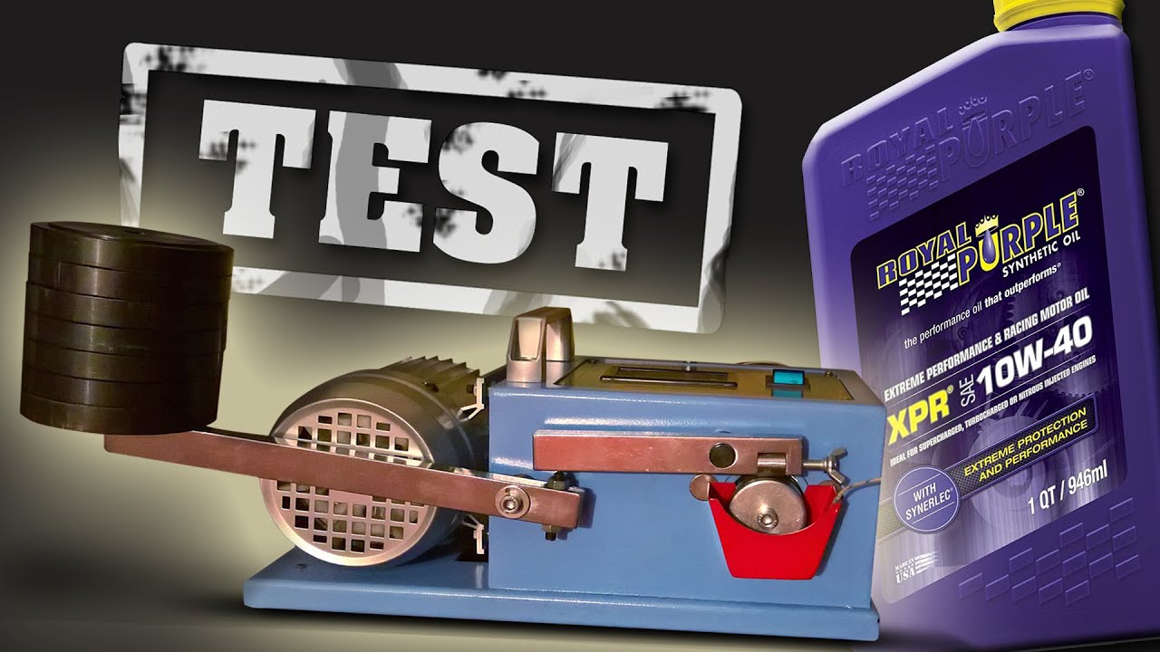 Royal Purple XPR 10W40 Тест моторного масла Piotr Tester