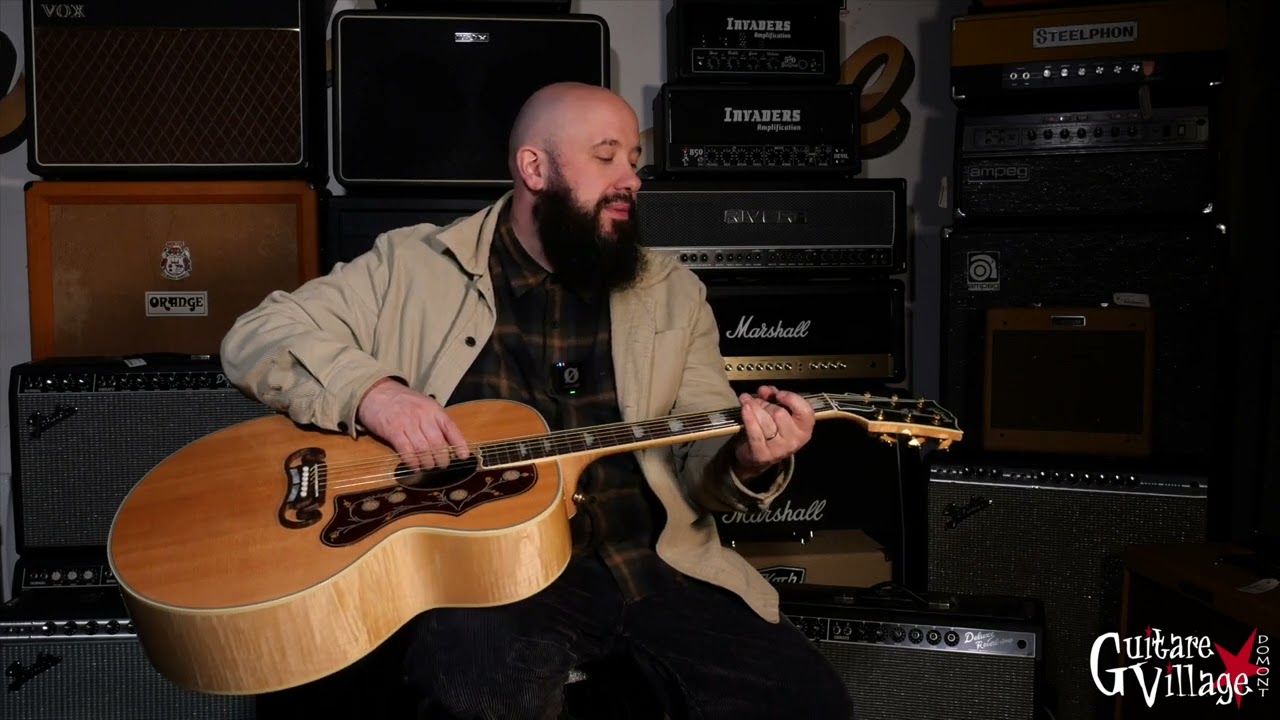 Gibson J 200 Standard natural - Guitare Village