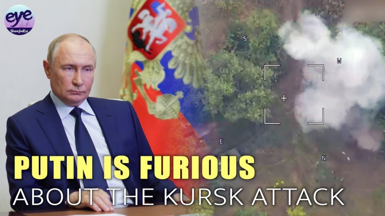 Kursk residents flee Russia- Ukraine border areas where fighting continues