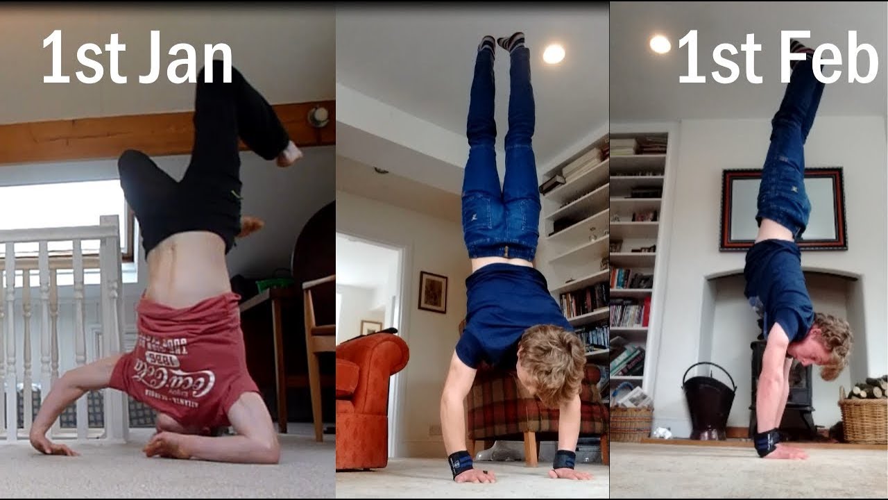 Learning to Handstand in 1 Month | My Handstand Journey