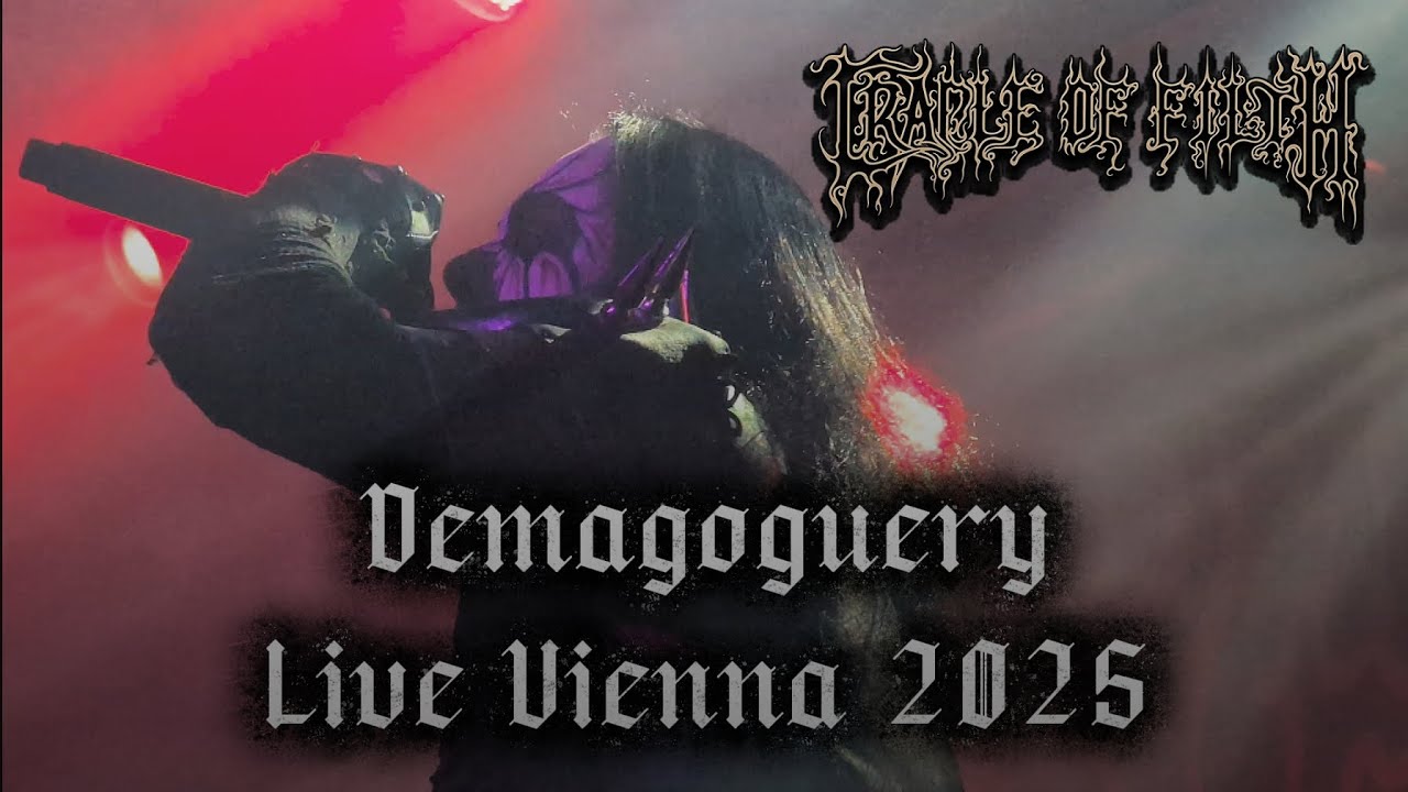 Cradle Of Filth - Demagoguery  - Live Simm City Wien - Vienna 2025 4K
