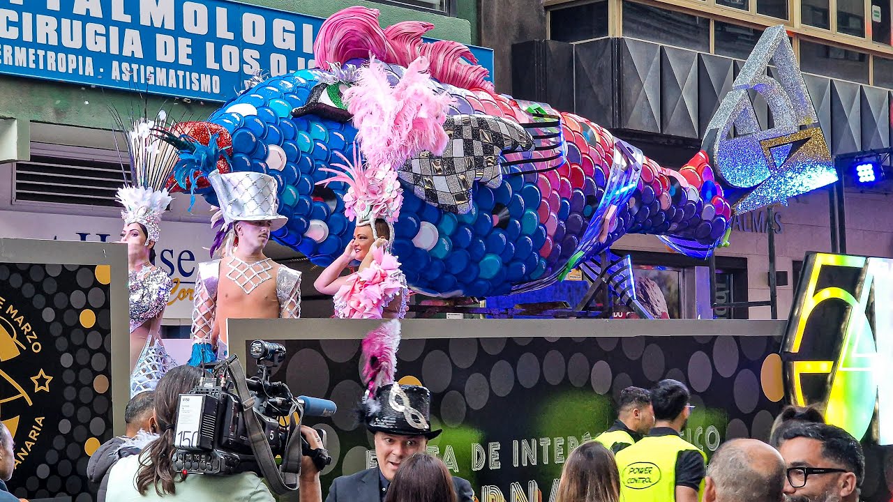 Carnaval de Las Palmas de Gran Canaria 2023 - Entierro de la Sardina (4K)