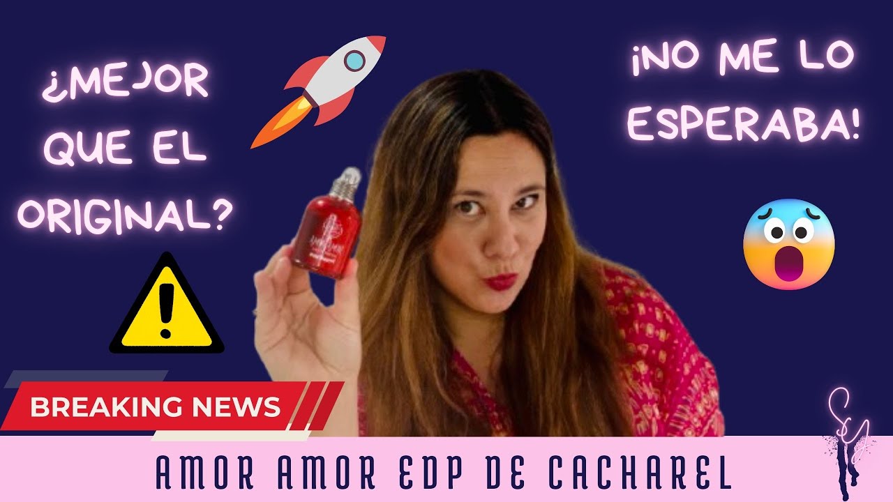 😯¡SORPRESA TOTAL! 🚀El nuevo Amor Amor EDP de Cacharel supera al original y NADIE lo está diciendo