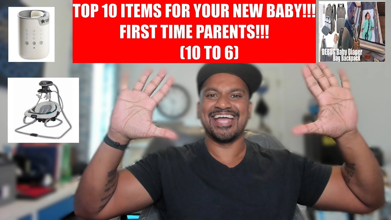 TOP 10 ITEMS FOR YOUR NEW BABY (10 TO 6) - NEW PARENTS! #kookoobaby #kaydenskorner #firsttimeparents