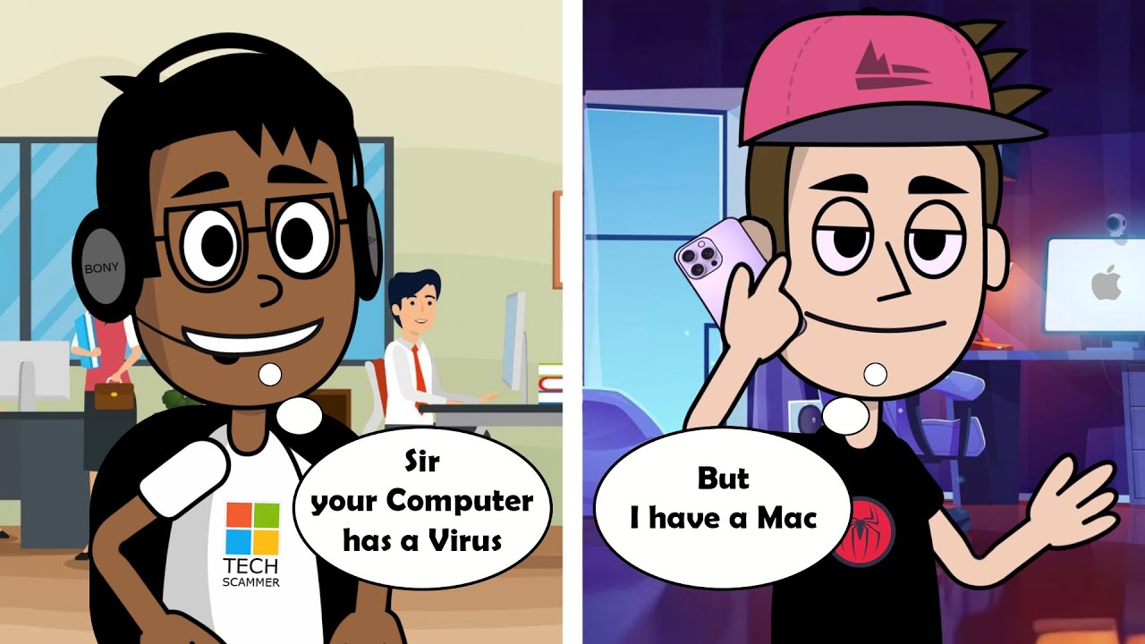 Watch how Fake Microsoft Tech Support Scams you | JOHN TECH