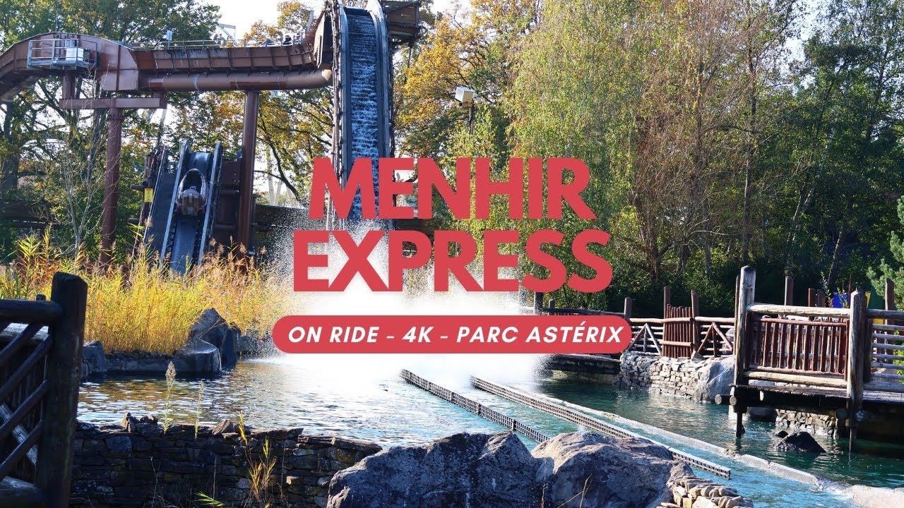 MENHIR EXPRESS - PARC ASTÉRIX - POV ON RIDE - 4K