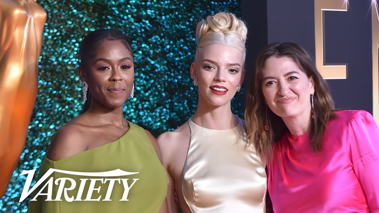 Anya Taylor-Joy & 'The Queen's Gambit' Backstage Speech - 2021 Emmy Awards