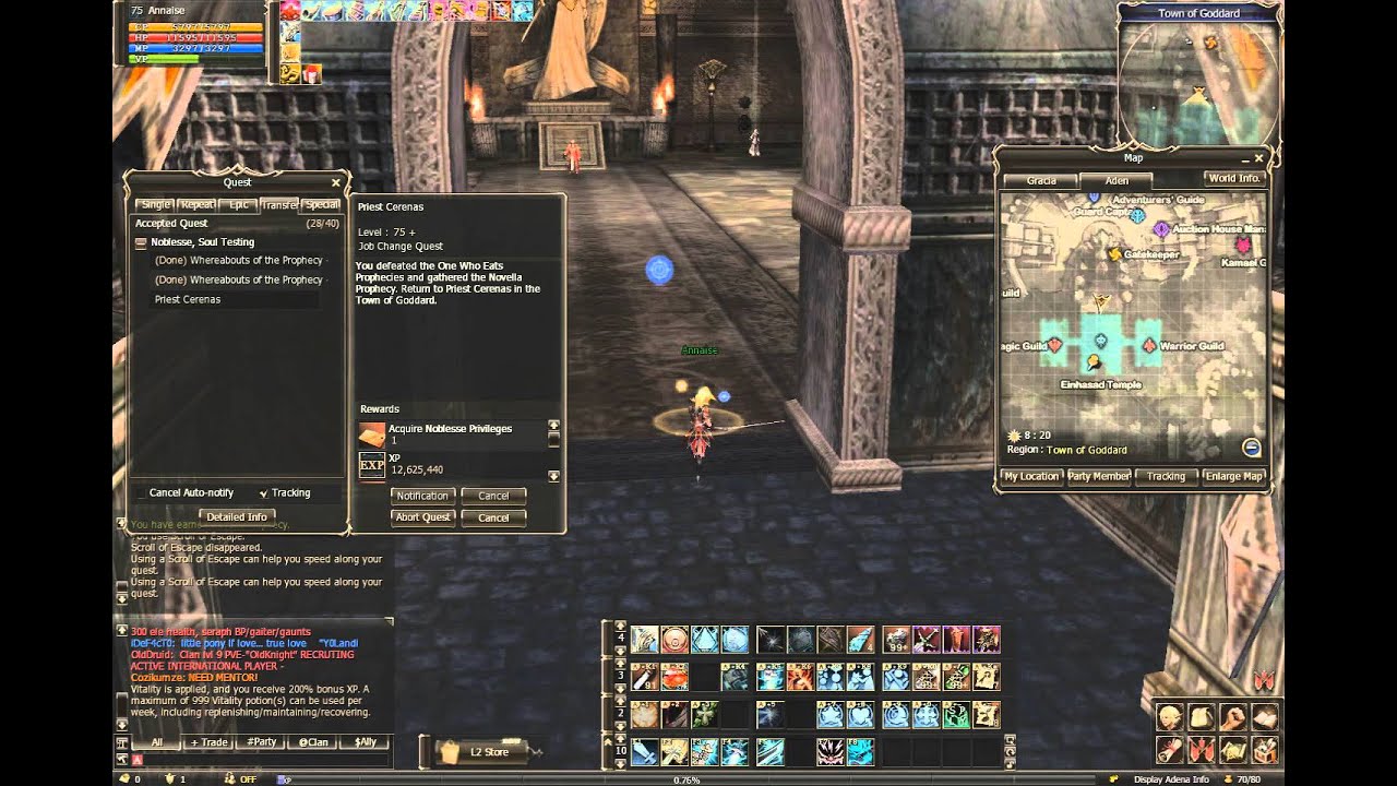 Noblesse Quest (part 1)