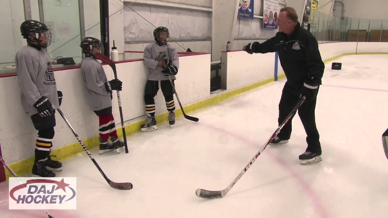 Bruins Legend Rick Middleton Teaches Stickhandling at DAJ Hockey Camp