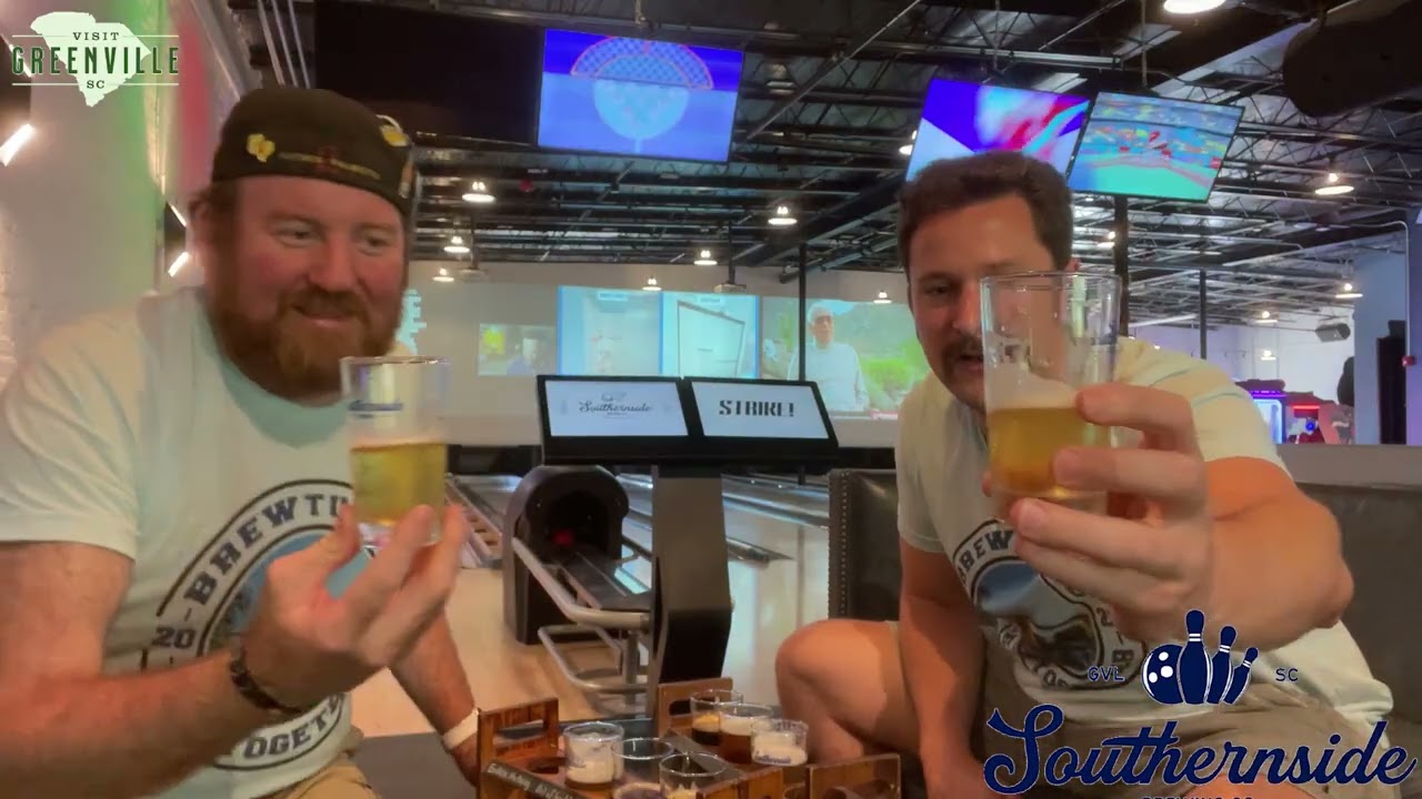 Southernside Brewing Company with Ethan's Beer & Vinyl Reviews #yeahTHATgreenville