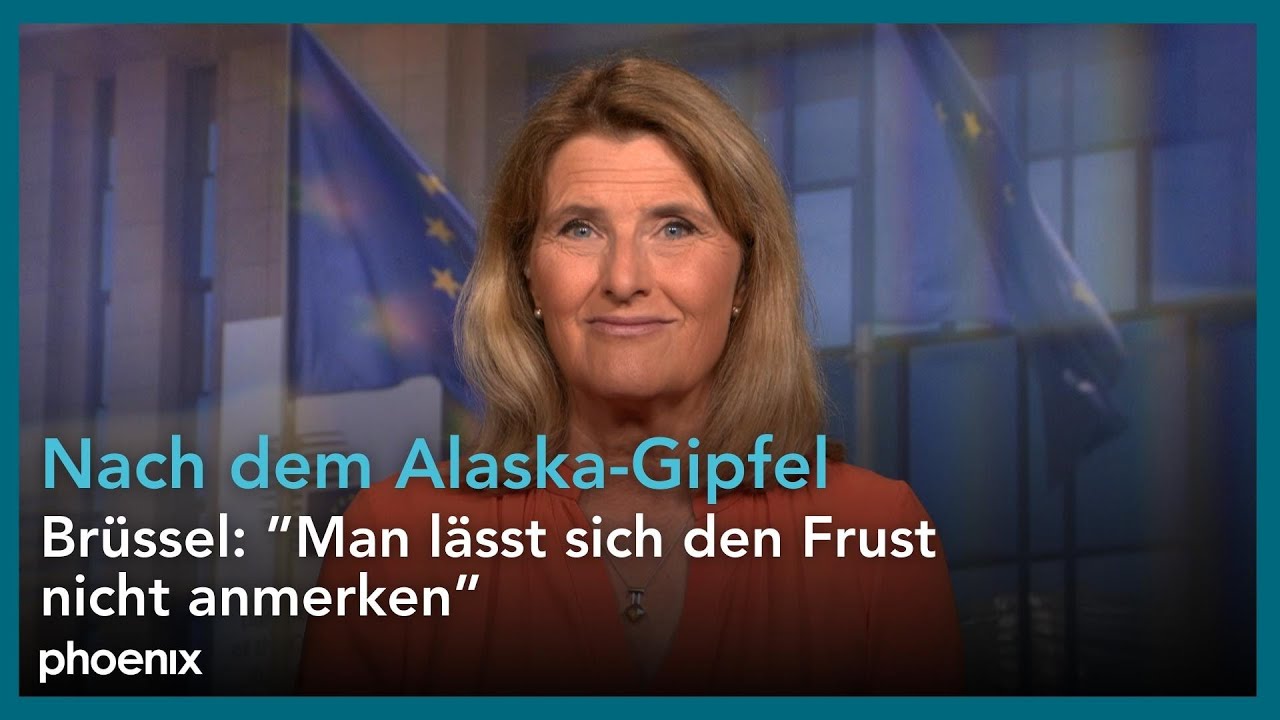 Tina Hassel (ARD, Brüssel) zu den europäischen Reaktionen auf das Präsidenten-Treffen in Alaska