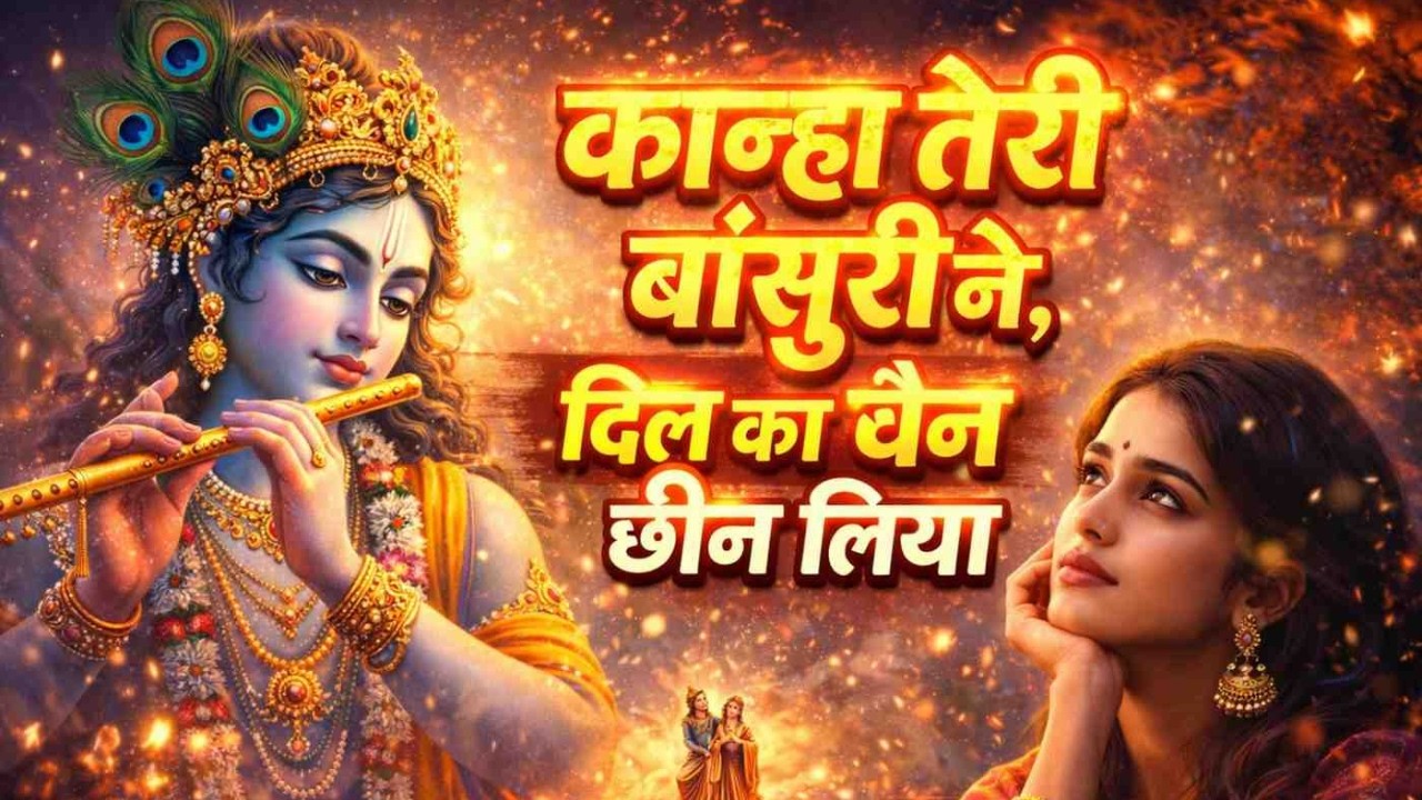 कान्हा तेरी बांसुरी ने | Kanha Teri Bansuri Ne | New Radha Krishna Bhajan 2026 | Vrindavan Bhajan |
