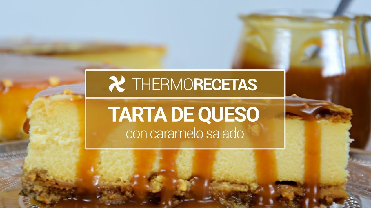 tarta de queso con caramelo salado