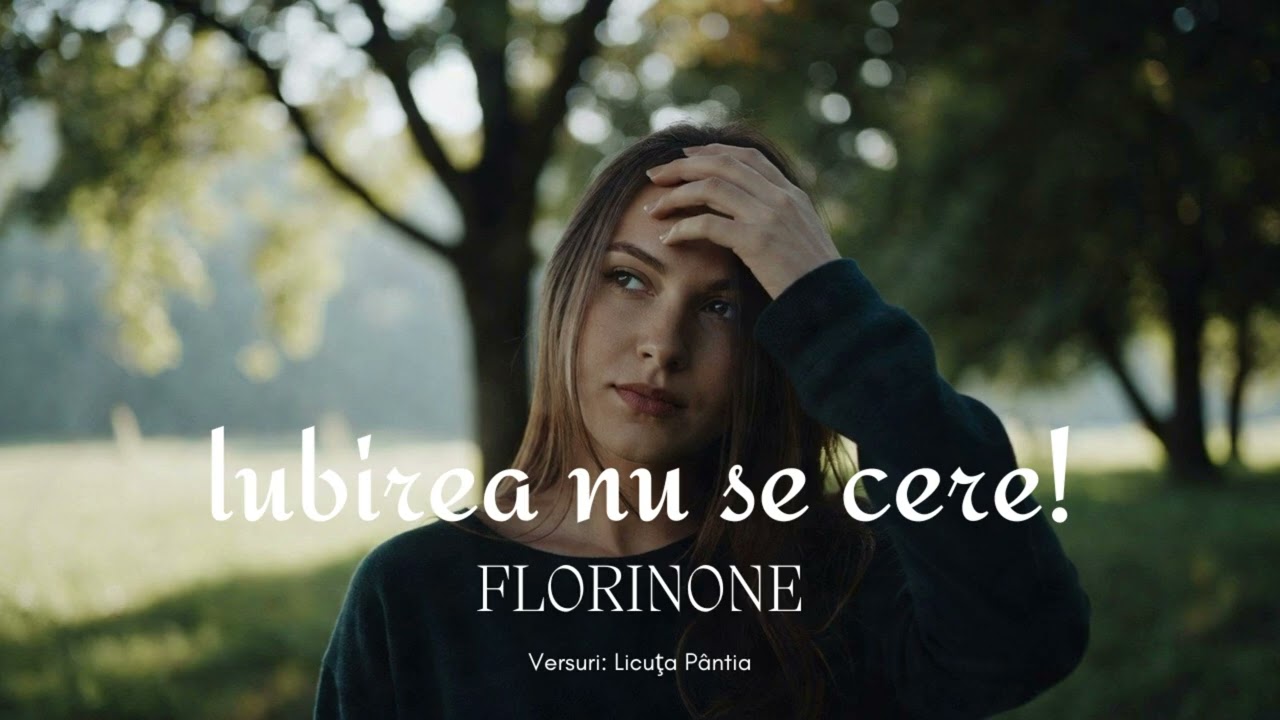 FlorinONE - Iubirea nu se cere – (Baladă emoționantă despre iubire și vindecare)