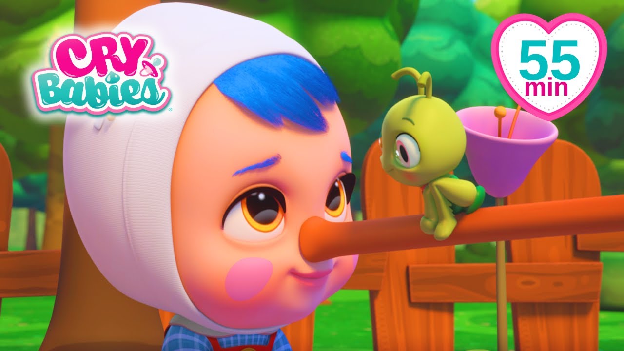 🌟 Cry Babies &ndash; The Magical Nose of Pinocchio! 🤭✨ | 55-Minute Special