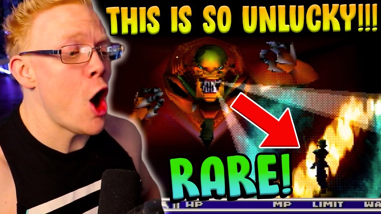 SALTY GINGER GETS UNLUCKY AND DIES TO DEATH IN FF7!